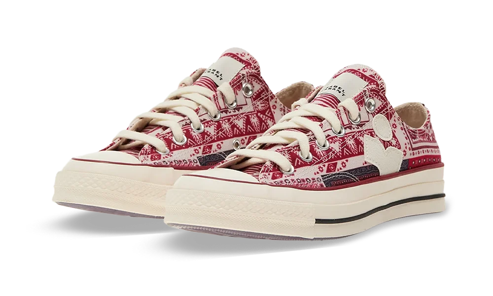 Converse Chuck 70 Low Isabel Marant Vanilla Ice Red