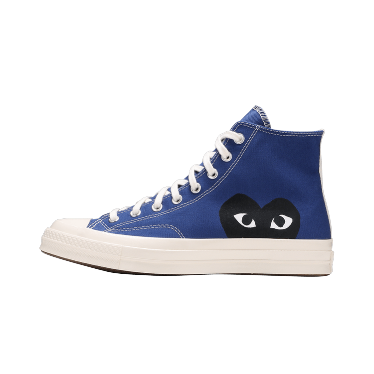 Converse Chuck Taylor All Star 70 Hi Comme des Garcons PLAY Blue Quartz, Blue Quartz/Egret/Black (171846C)