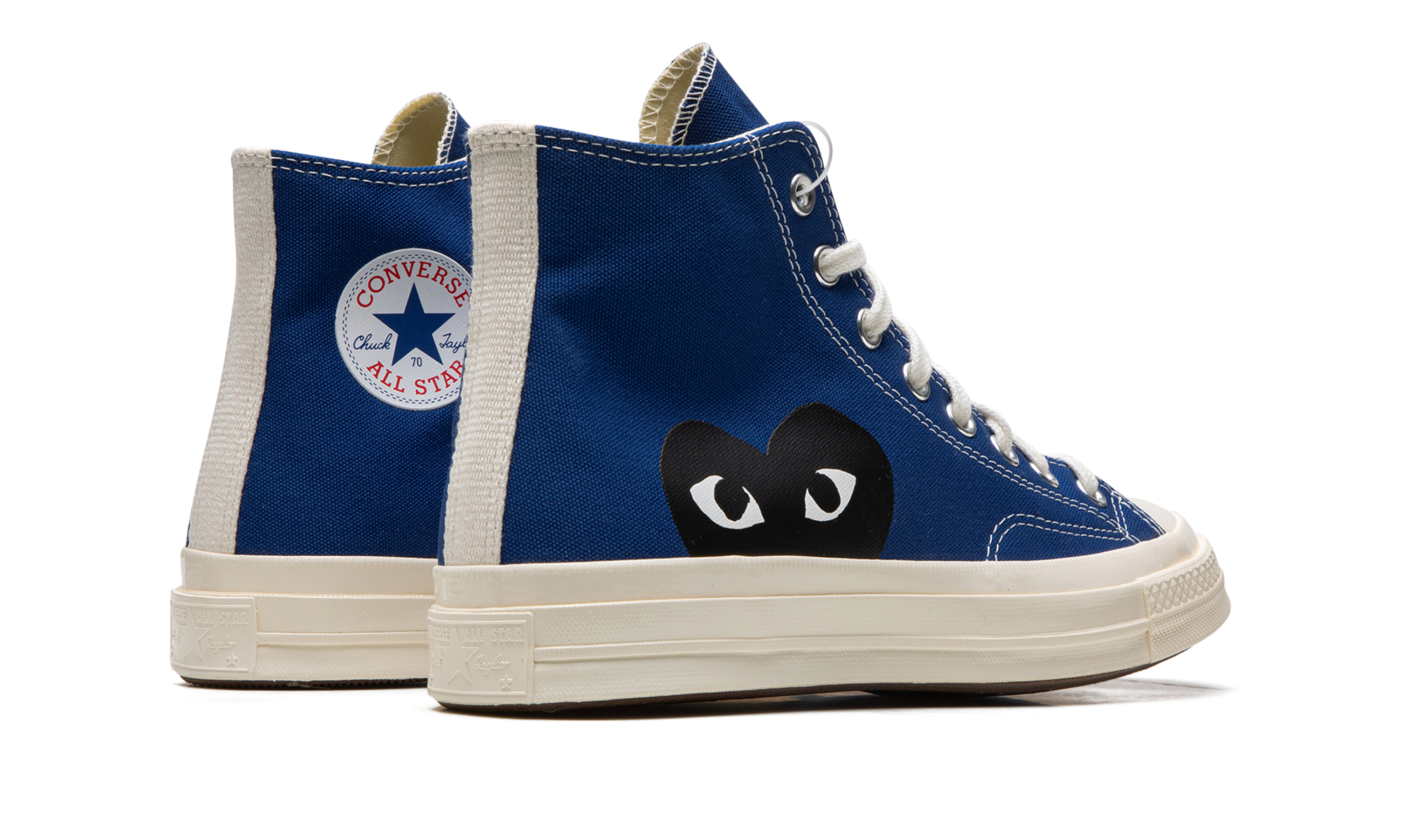 Converse Chuck Taylor All Star 70 Hi Comme des Garcons PLAY Blue Quartz