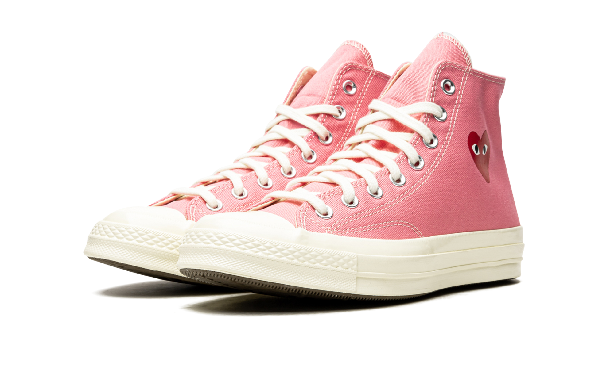 Converse Chuck Taylor All Star 70 Hi Comme des Garcons PLAY Bright Pink