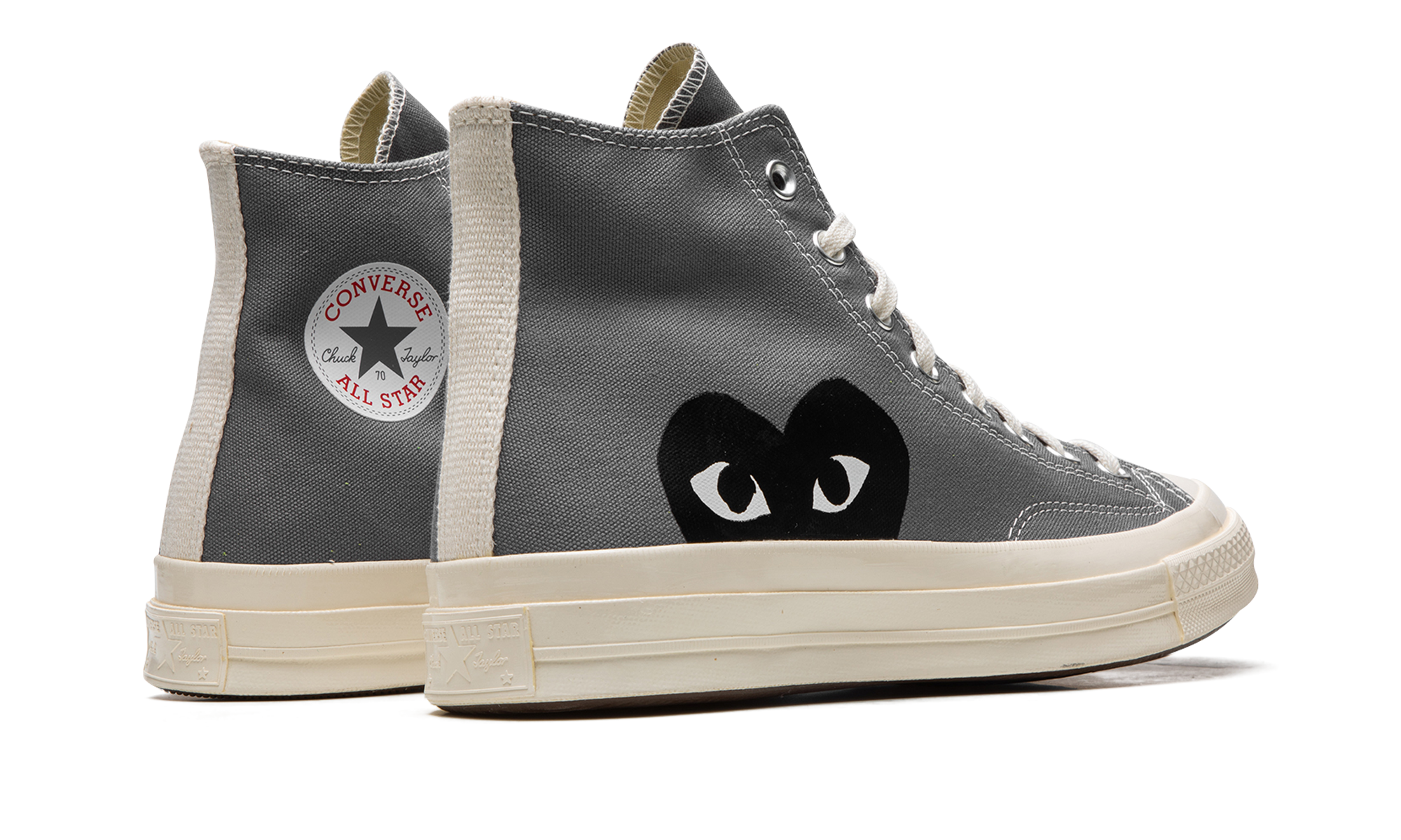 Converse Chuck Taylor All Star 70 Hi Comme des Garcons PLAY Grey