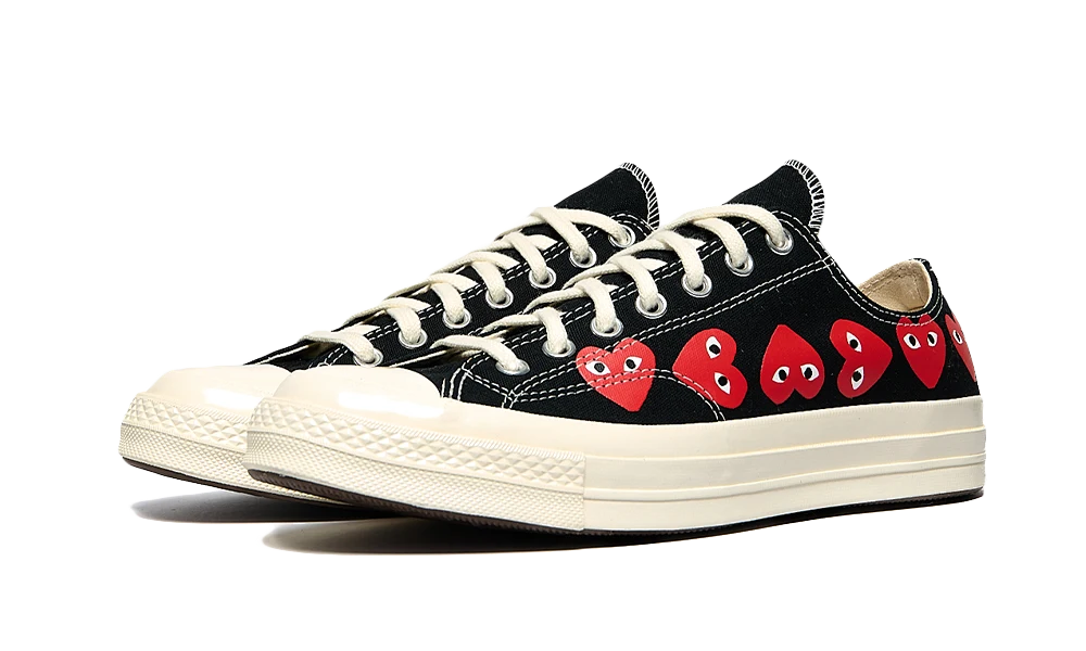 Converse Chuck Taylor All Star 70 Ox Comme des Garcons PLAY Multi-Heart Milk