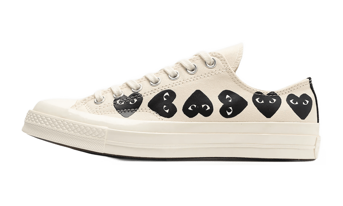 Converse Chuck Taylor All Star 70 Ox Comme des Garcons PLAY Multi-Heart Milk