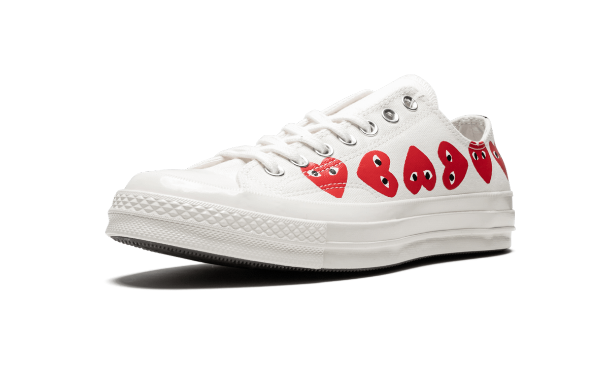 Converse Chuck Taylor All Star 70 Ox Comme des Garcons PLAY Multi-Heart White