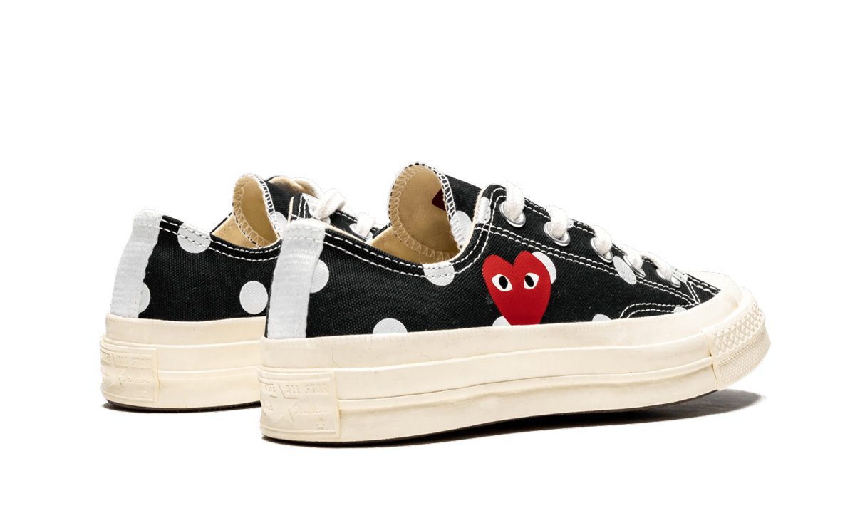 Converse Chuck Taylor All Star 70 Ox Comme des Garcons PLAY Polka Dot Black