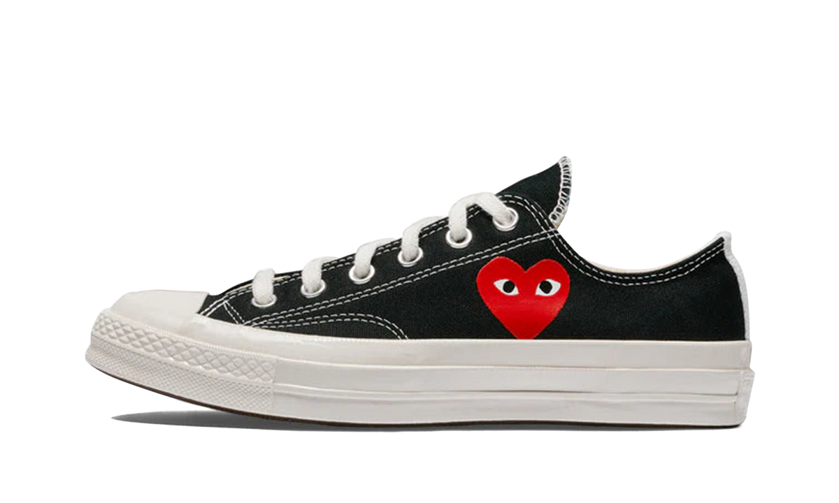 Converse Chuck Taylor All Star 70 Ox Comme des Garcons PLAY Single Heart Black