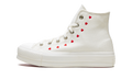 Converse Chuck Taylor All Star Lift Hi White Red