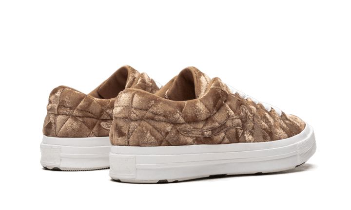 Converse One Star Ox Golf le Fleur TTC Quilted Velvet Brown Sugar
