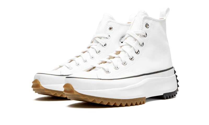Converse Run Star Hike Hi White Black Gum, White/Black-Gum (166799C)