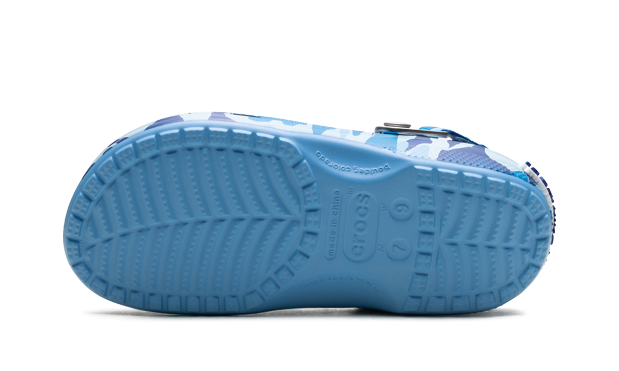 Crocs Classic Clog A Bathing Ape ABC Camo Blue