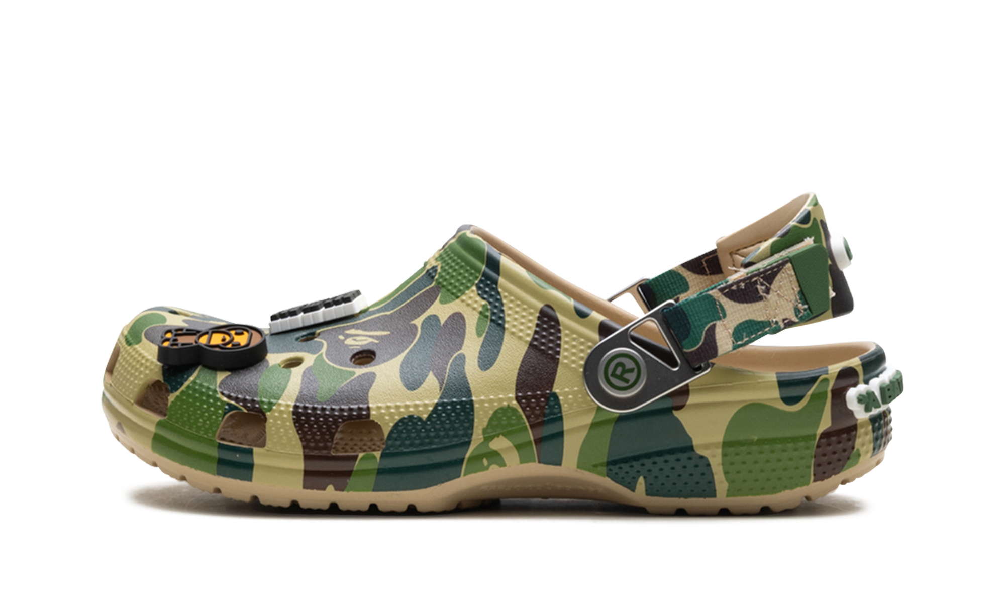 Crocs Classic Clog A Bathing Ape ABC Camo Green