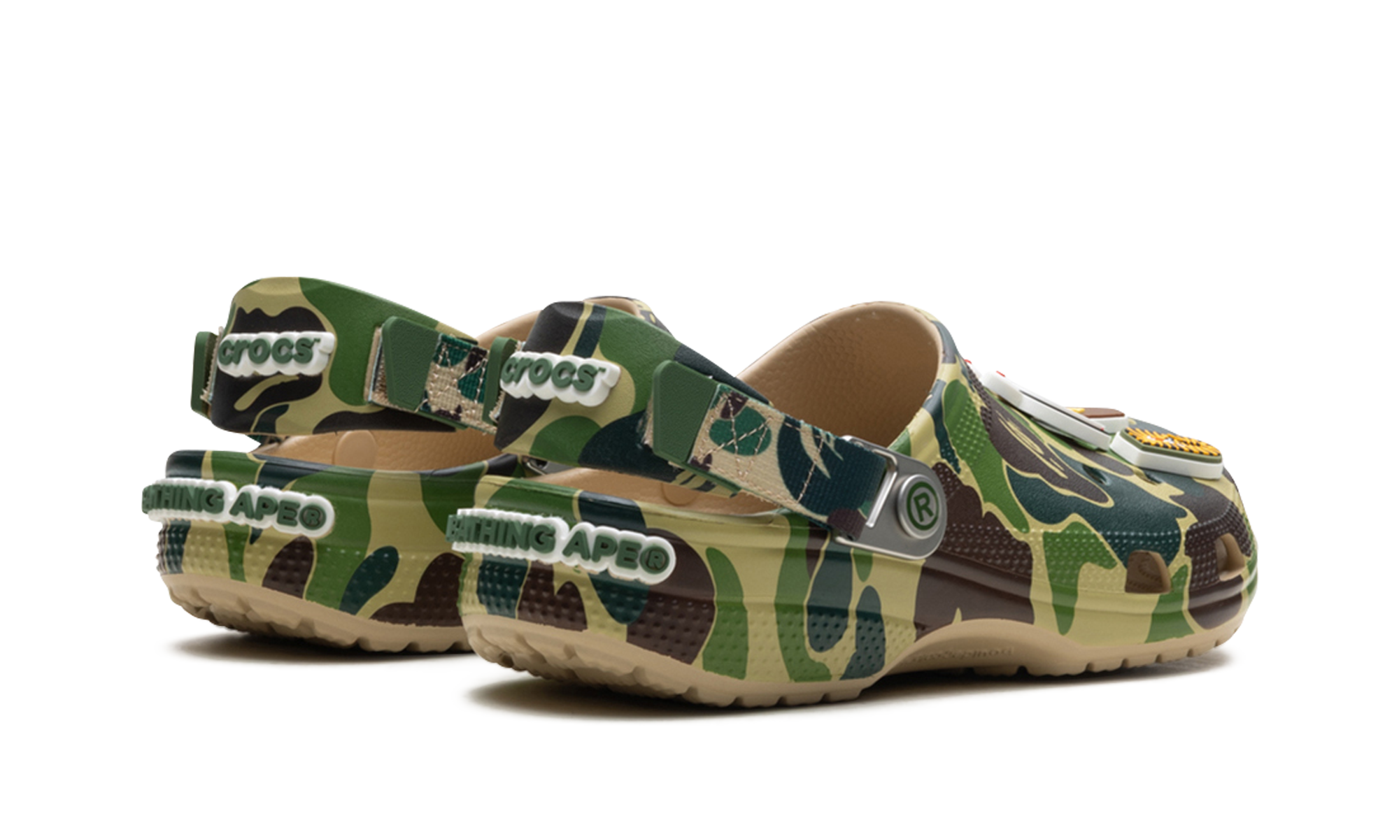 Crocs Classic Clog A Bathing Ape ABC Camo Green