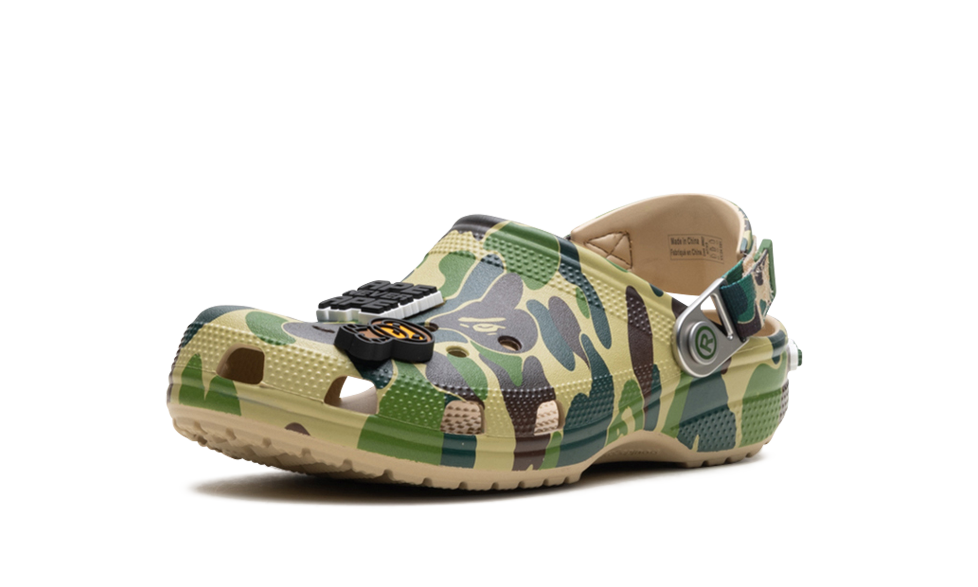 Crocs Classic Clog A Bathing Ape ABC Camo Green