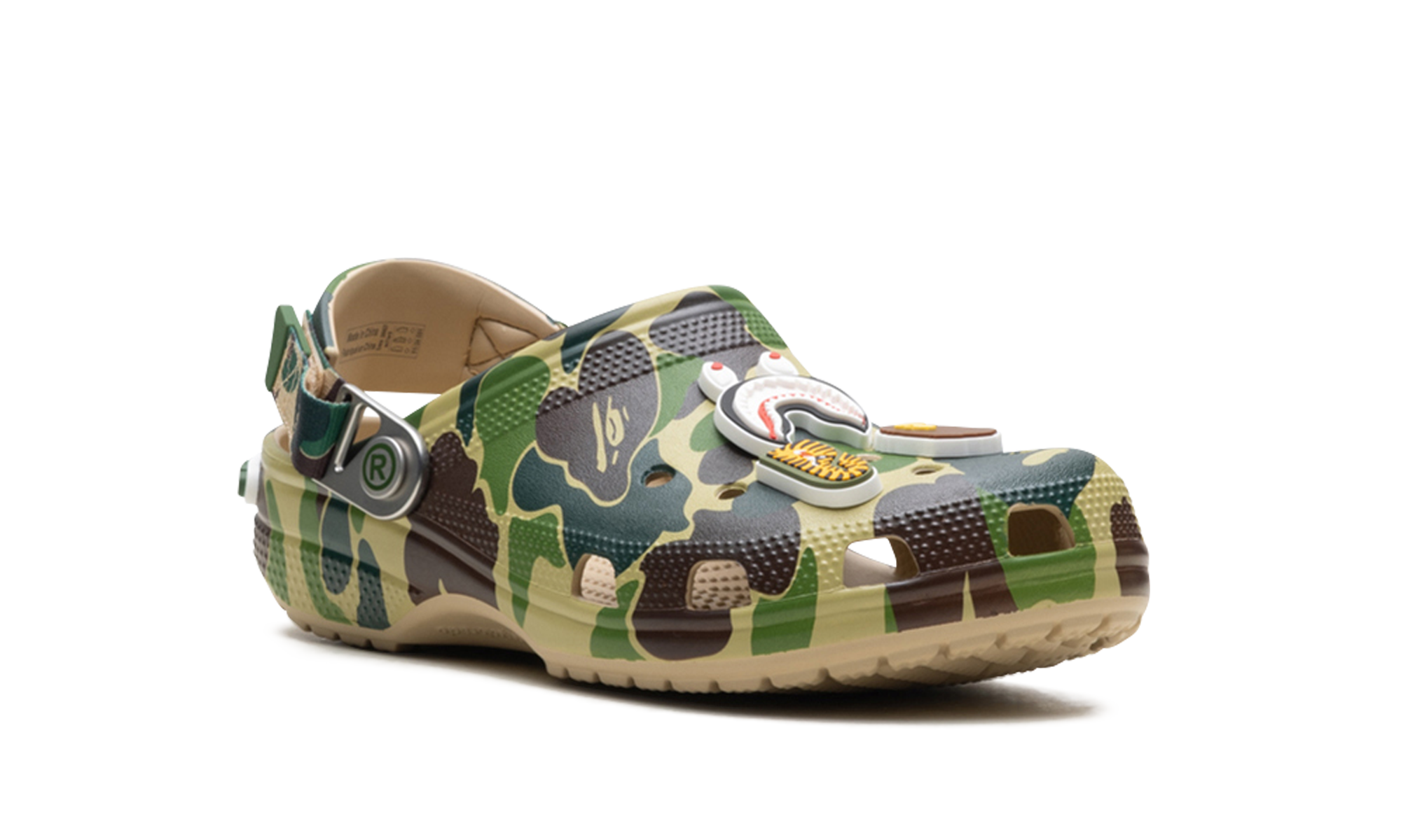 Crocs Classic Clog A Bathing Ape ABC Camo Green