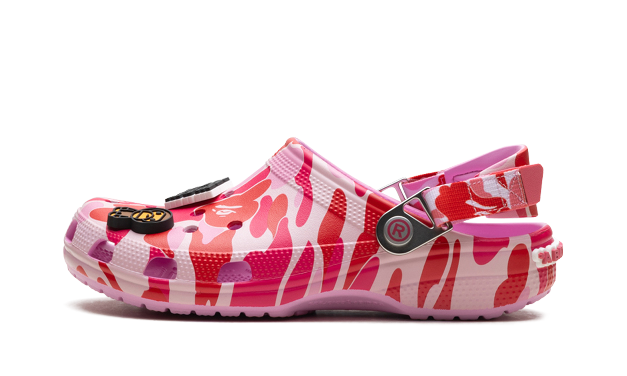 Crocs Classic Clog A Bathing Ape ABC Camo Pink