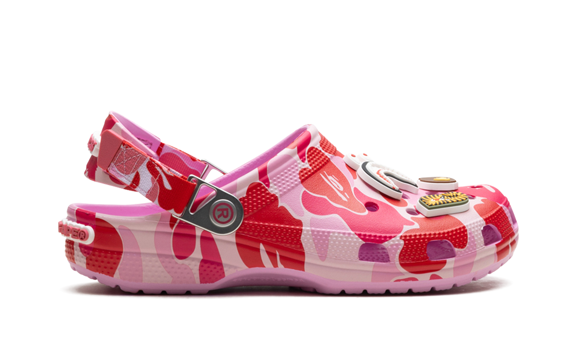 Crocs Classic Clog A Bathing Ape ABC Camo Pink