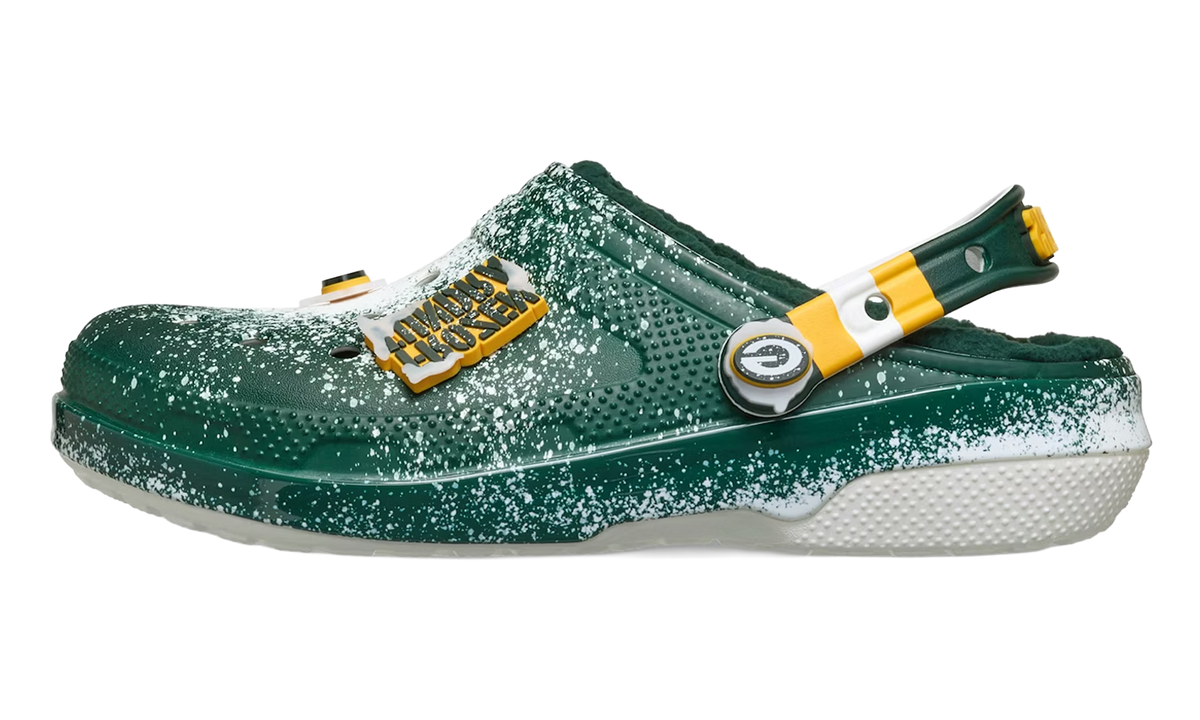 Crocs Classic Lined Clog NFL Green Bay Packers