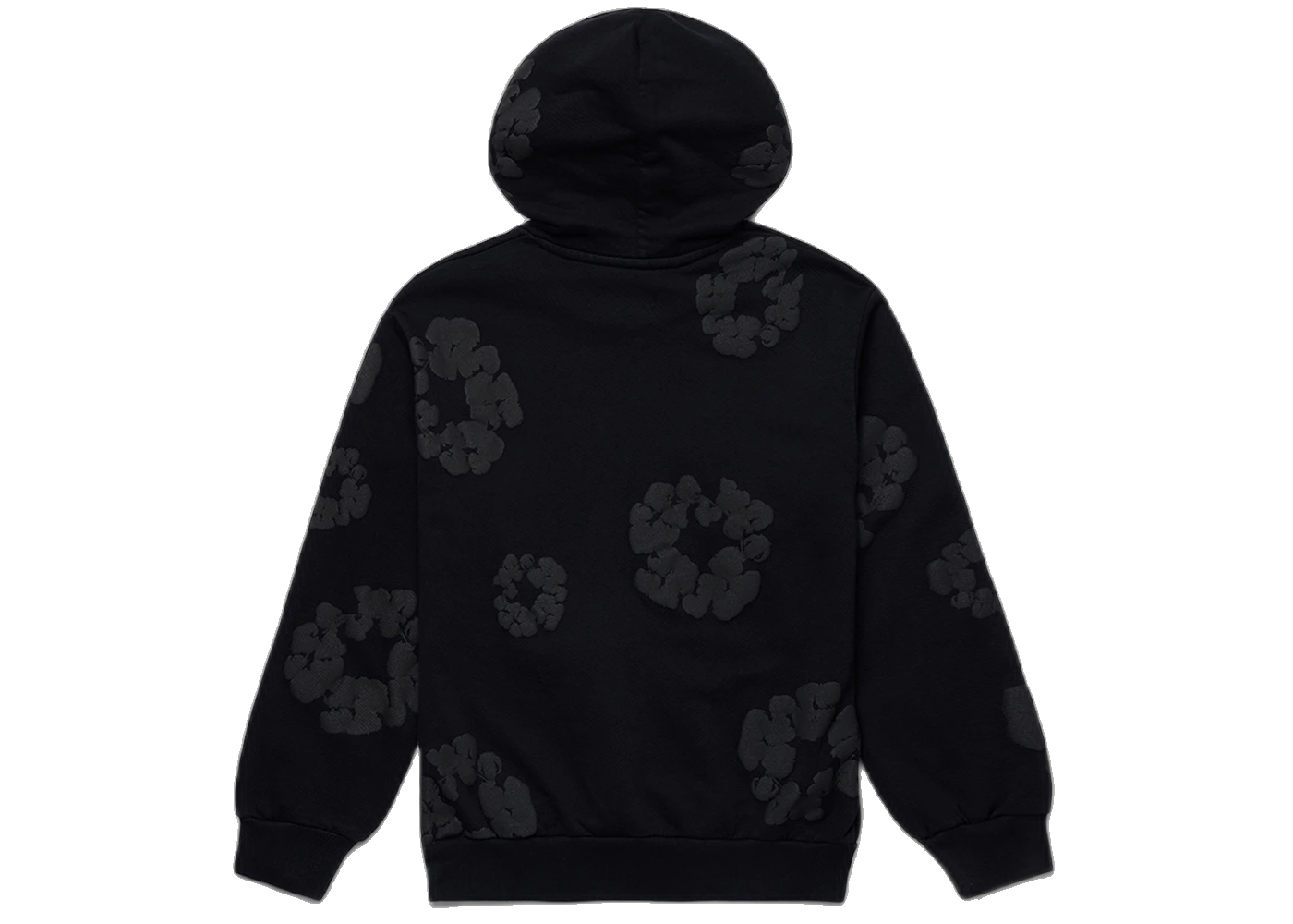 Denim Tears Cotton Wreath Hoodie Black Monochrome, Black Monochrome (denim-tears-cotton-wreath-hoodie-black-monochrome)