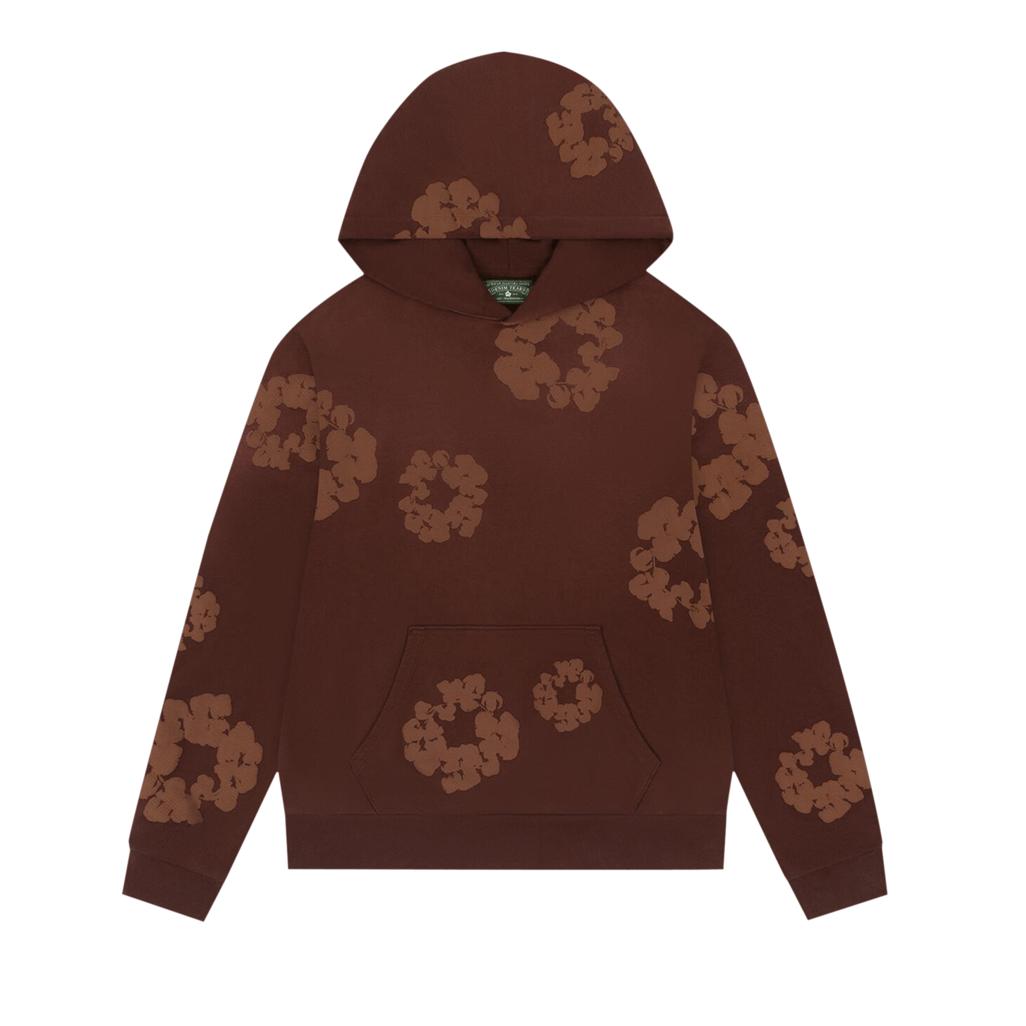 Denim Tears Mono Cotton Wreath Hoodie Brown, Brown (denim-tears-mono-cotton-wreath-hoodie-brown)