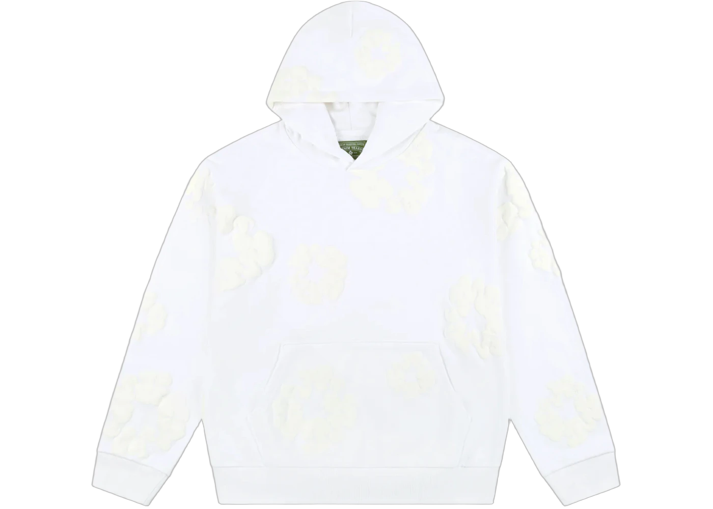 Denim Tears Mono Cotton Wreath Hoodie White