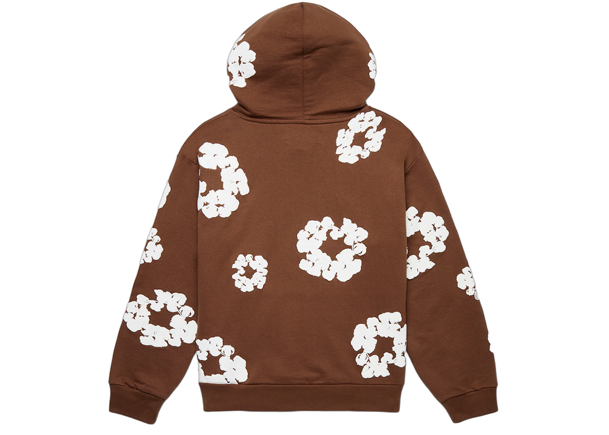 Denim Tears The Cotton Wreath Hoodie Brown