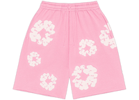 Denim Tears The Cotton Wreath Shorts Pink