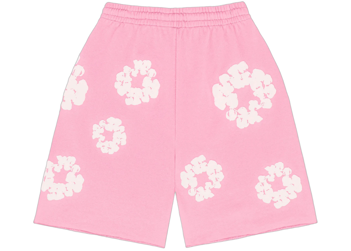Denim Tears The Cotton Wreath Shorts Pink, Pink (denim-tears-the-cotton-wreath-shorts-pink)