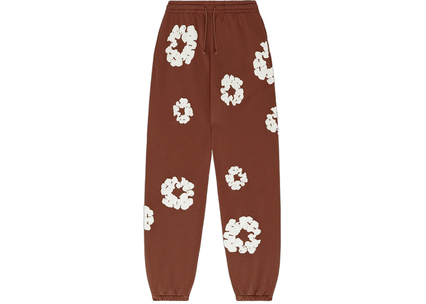 Denim Tears The Cotton Wreath Sweatpants Brown, Brown (denim-tears-the-cotton-wreath-sweatpants-brown)