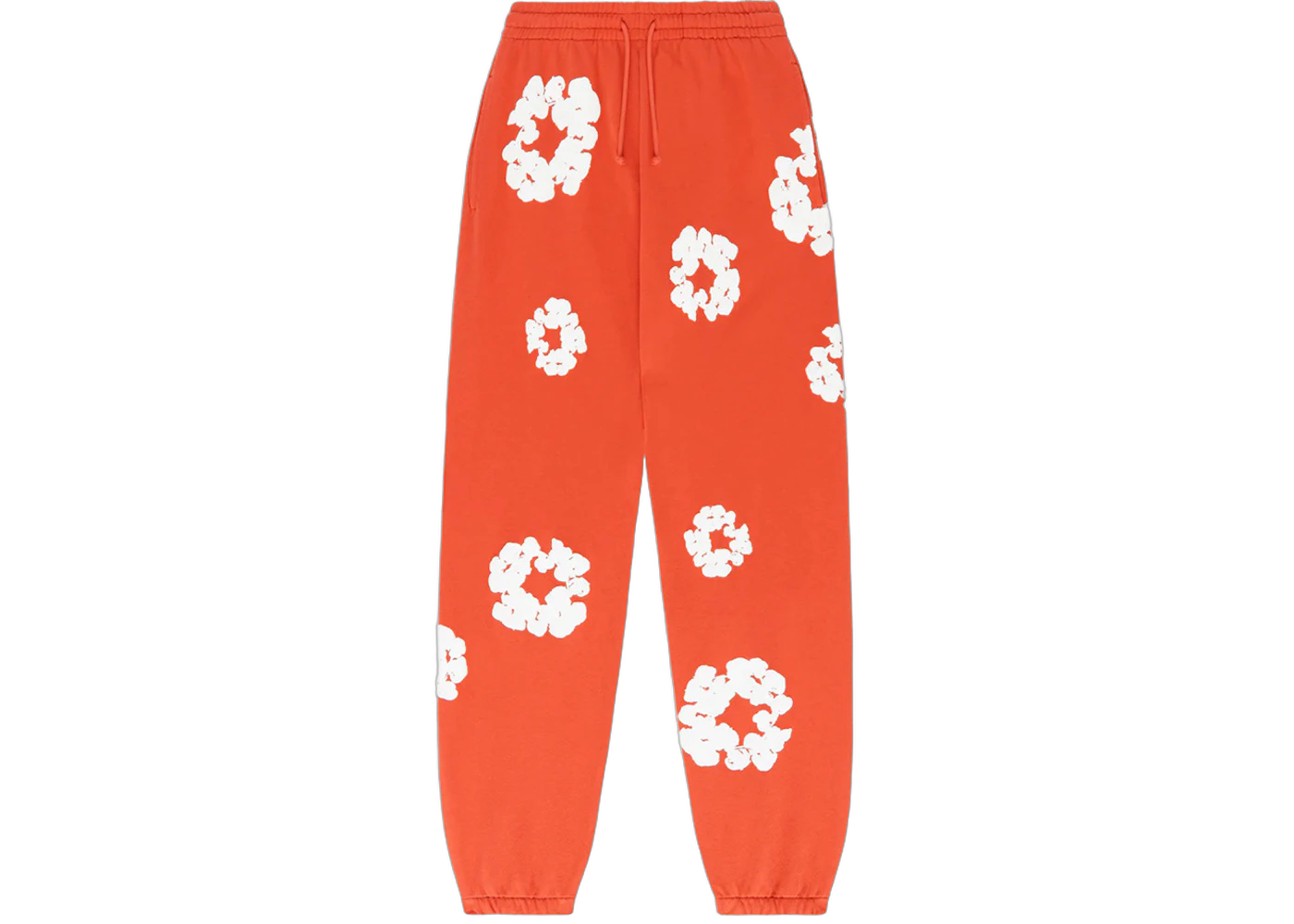Denim Tears The Cotton Wreath Sweatpants Orange, Orange (denim-tears-the-cotton-wreath-sweatpants-orange)