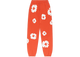 Denim Tears The Cotton Wreath Sweatpants Orange