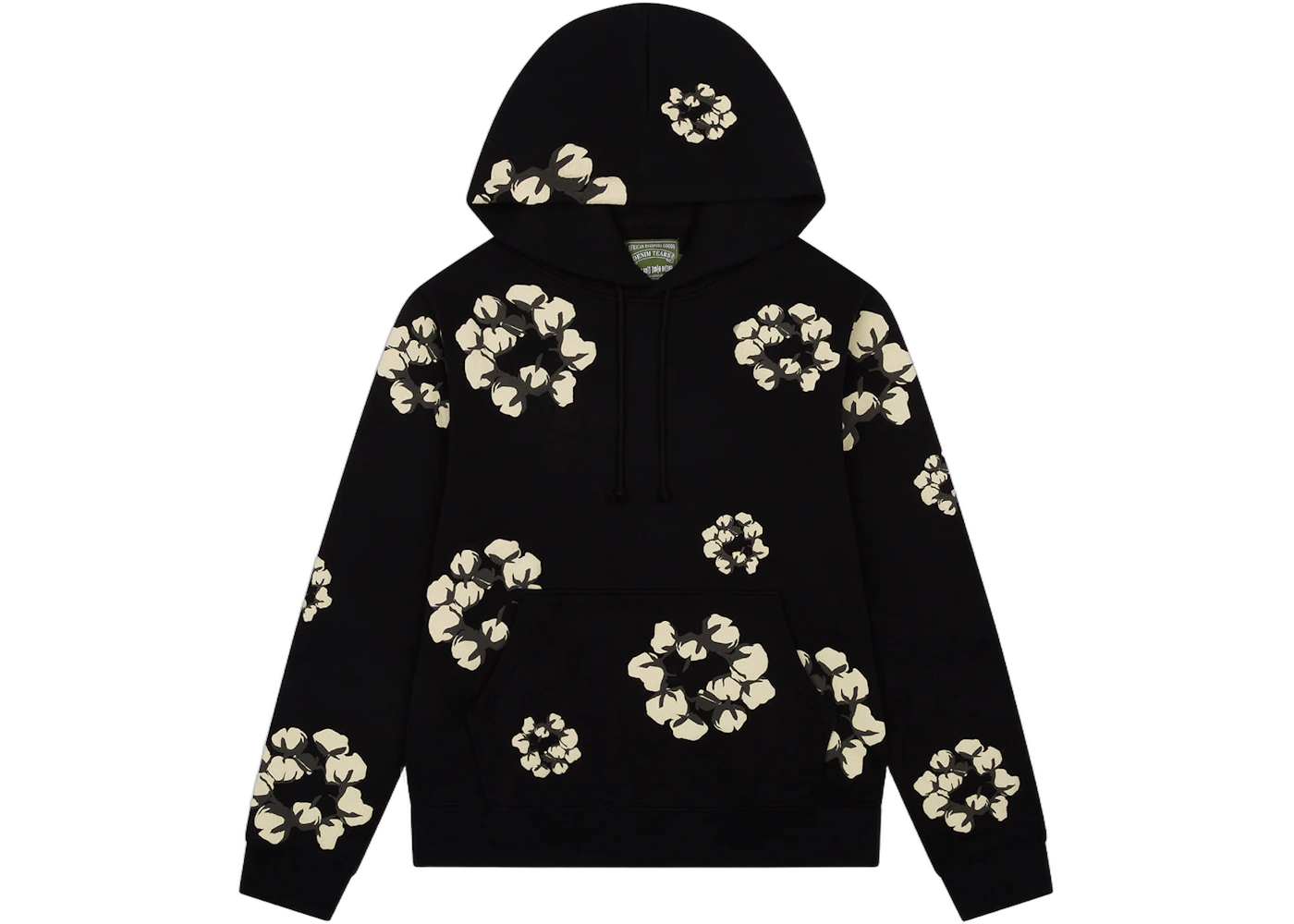 Denim Tears x CPFM Cactus Tears Wreath Hoodie Black, Black (denim-tears-x-cpfm-cactus-tears-wreath-hoodie-black)