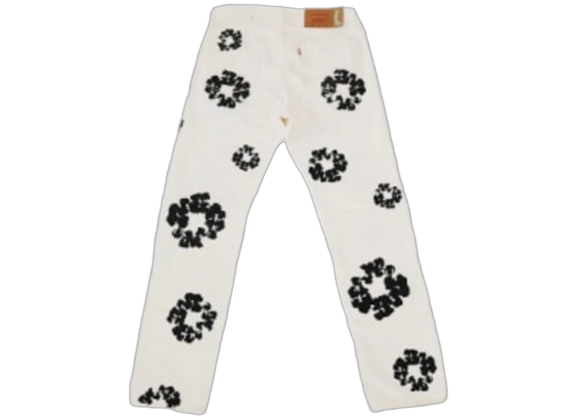 Denim Tears x Levi's Cotton Wreath Jean White