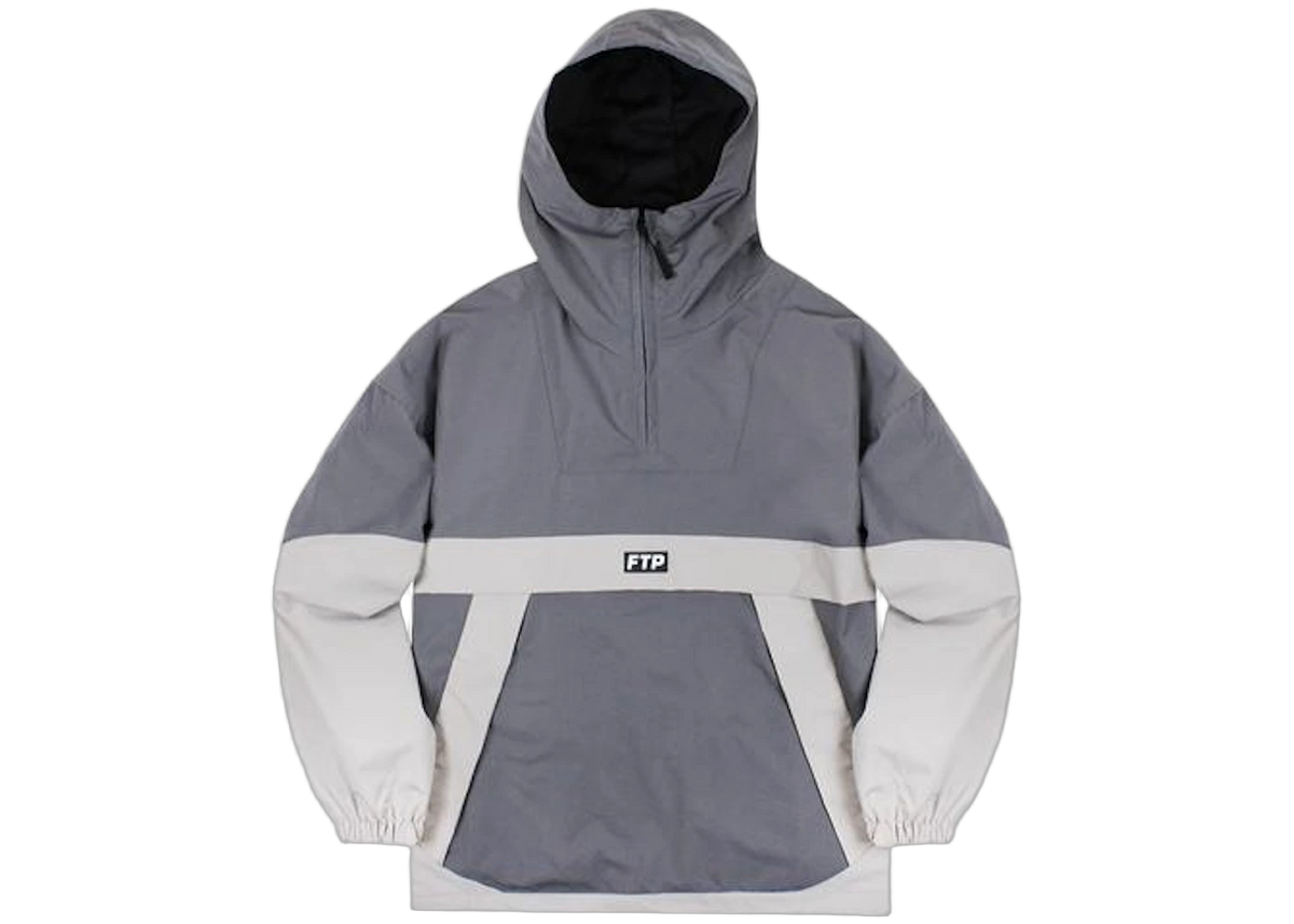 FTP Two Tone Waterproof Anorak Grey