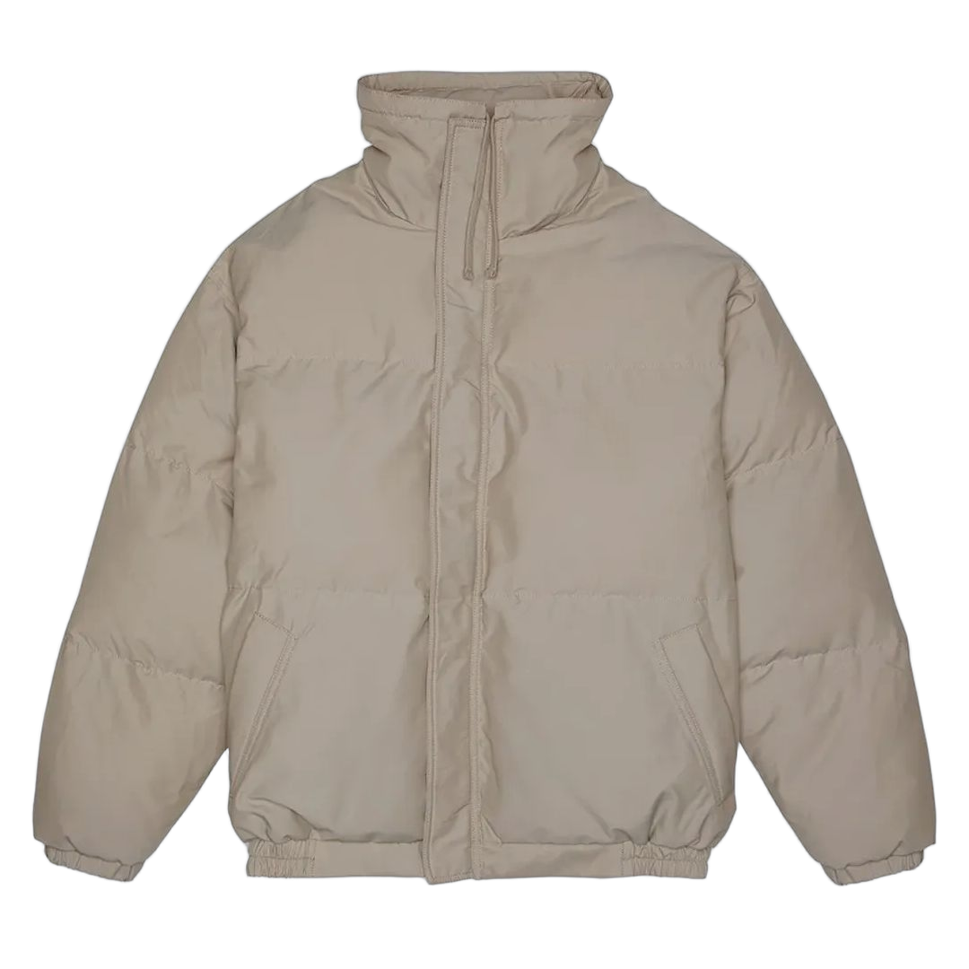 Fear Of God Essentials Puffer Jacket Taupe