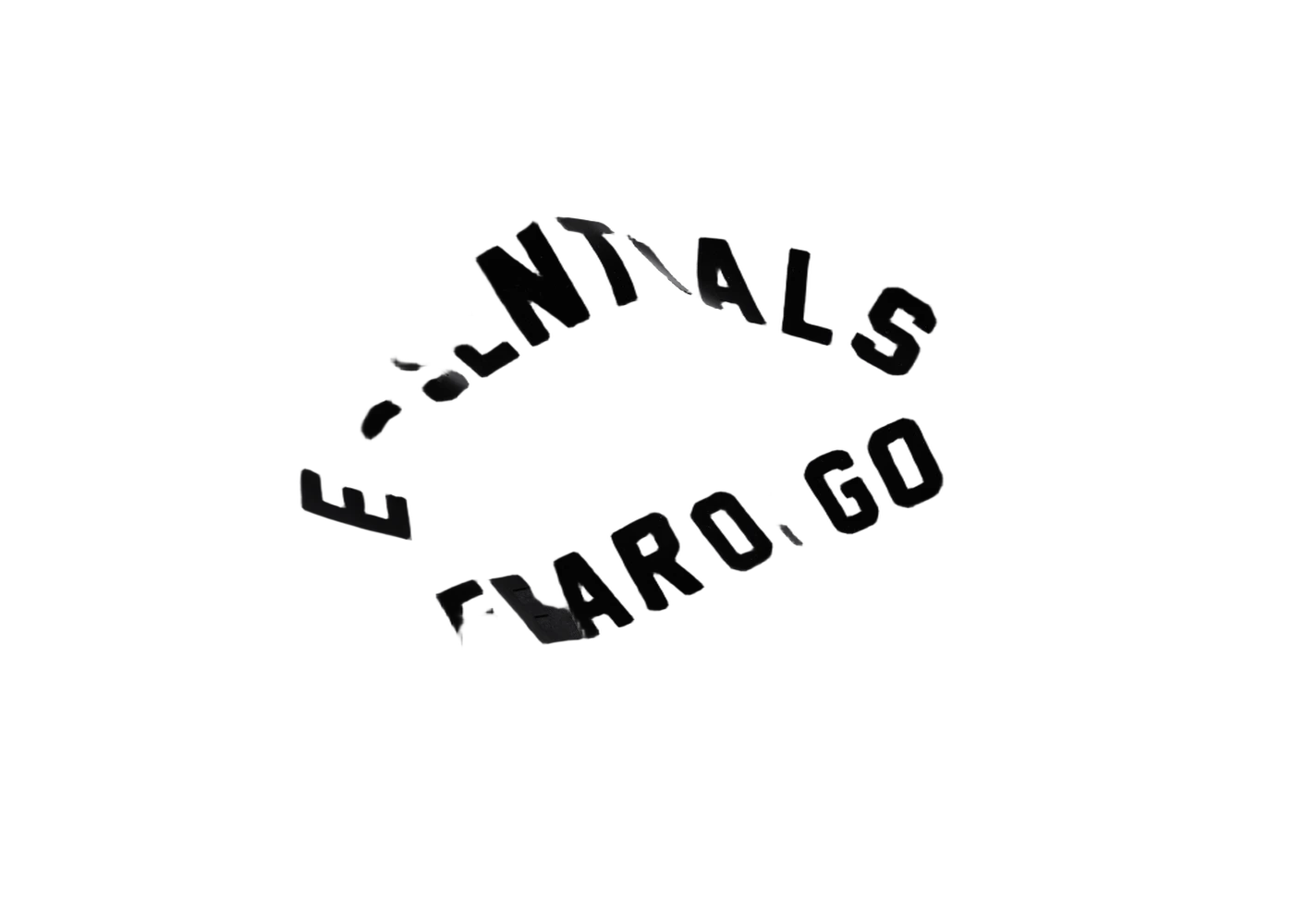 Fear of God Essentials Arch Logo Tee Jet Black, Jet Black (125SP232000F)