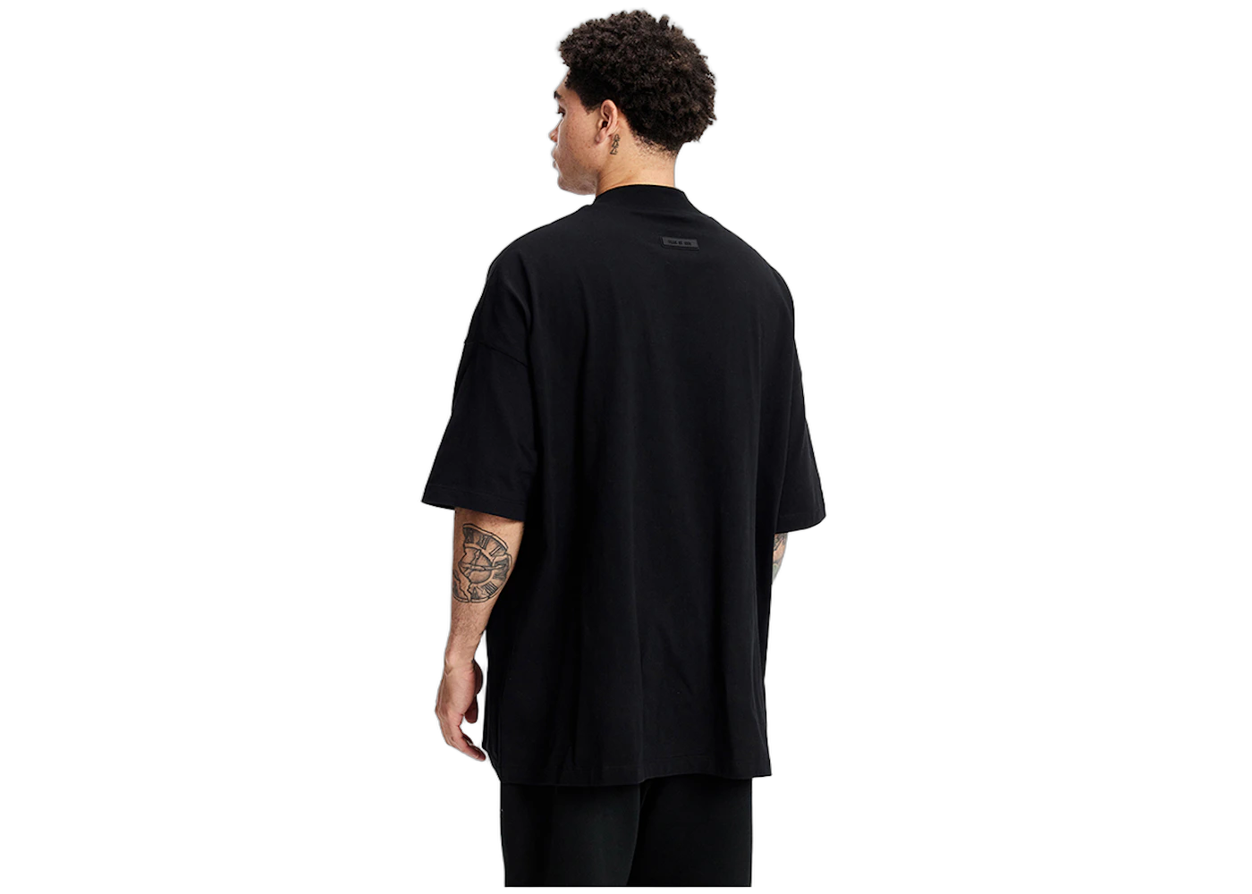 Fear of God Essentials Arch Logo Tee Jet Black, Jet Black (125SP232000F)