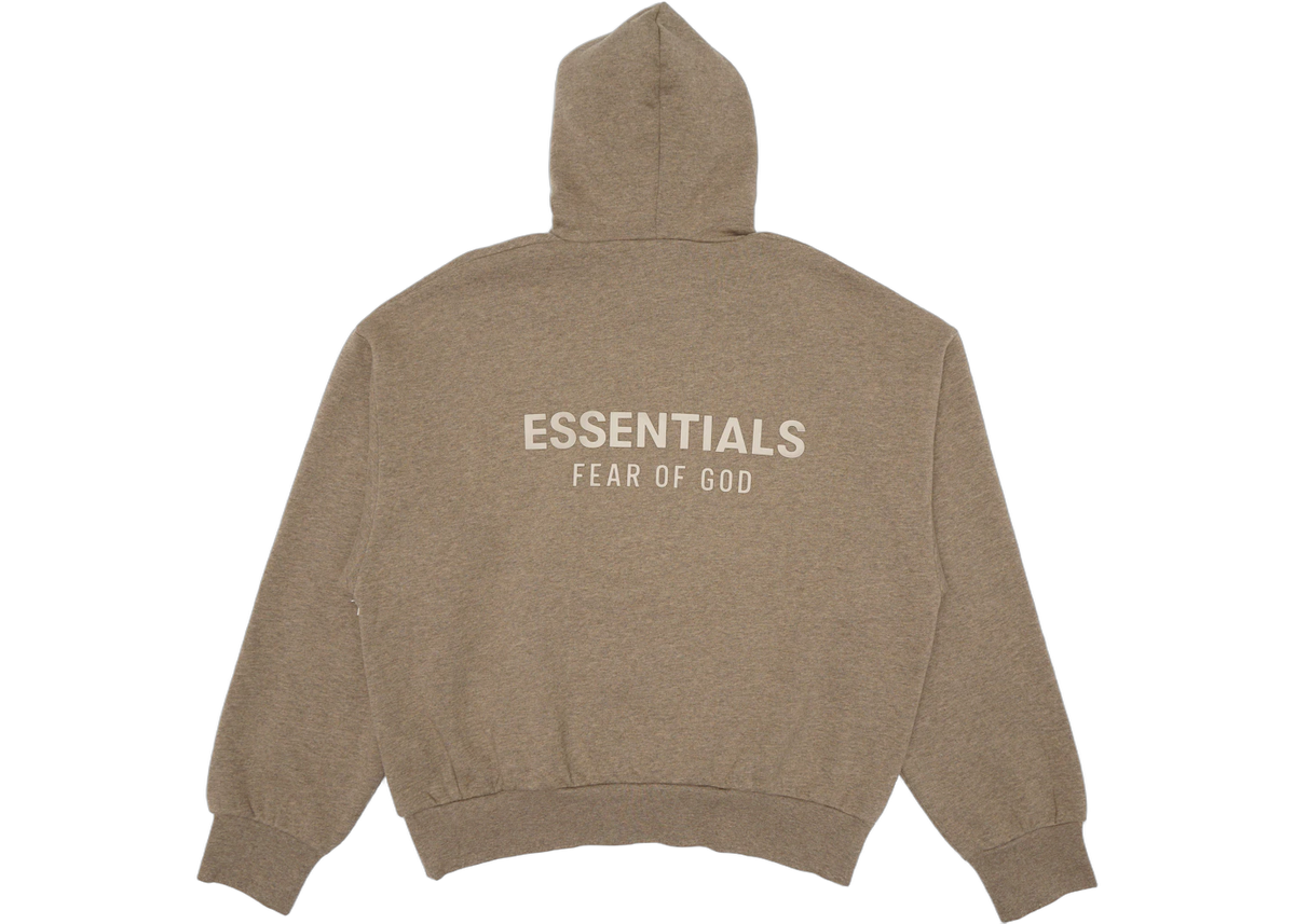 Fear of God Essentials Classic Fleece Hoodie (FW25) Homestead Heather