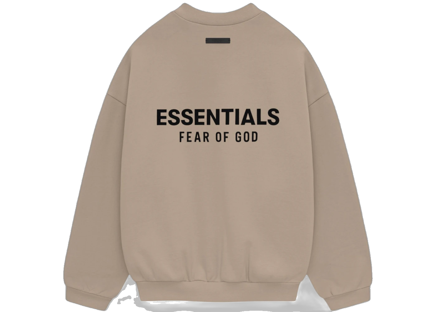Fear of God Essentials Fleece Crewneck Desert Sand