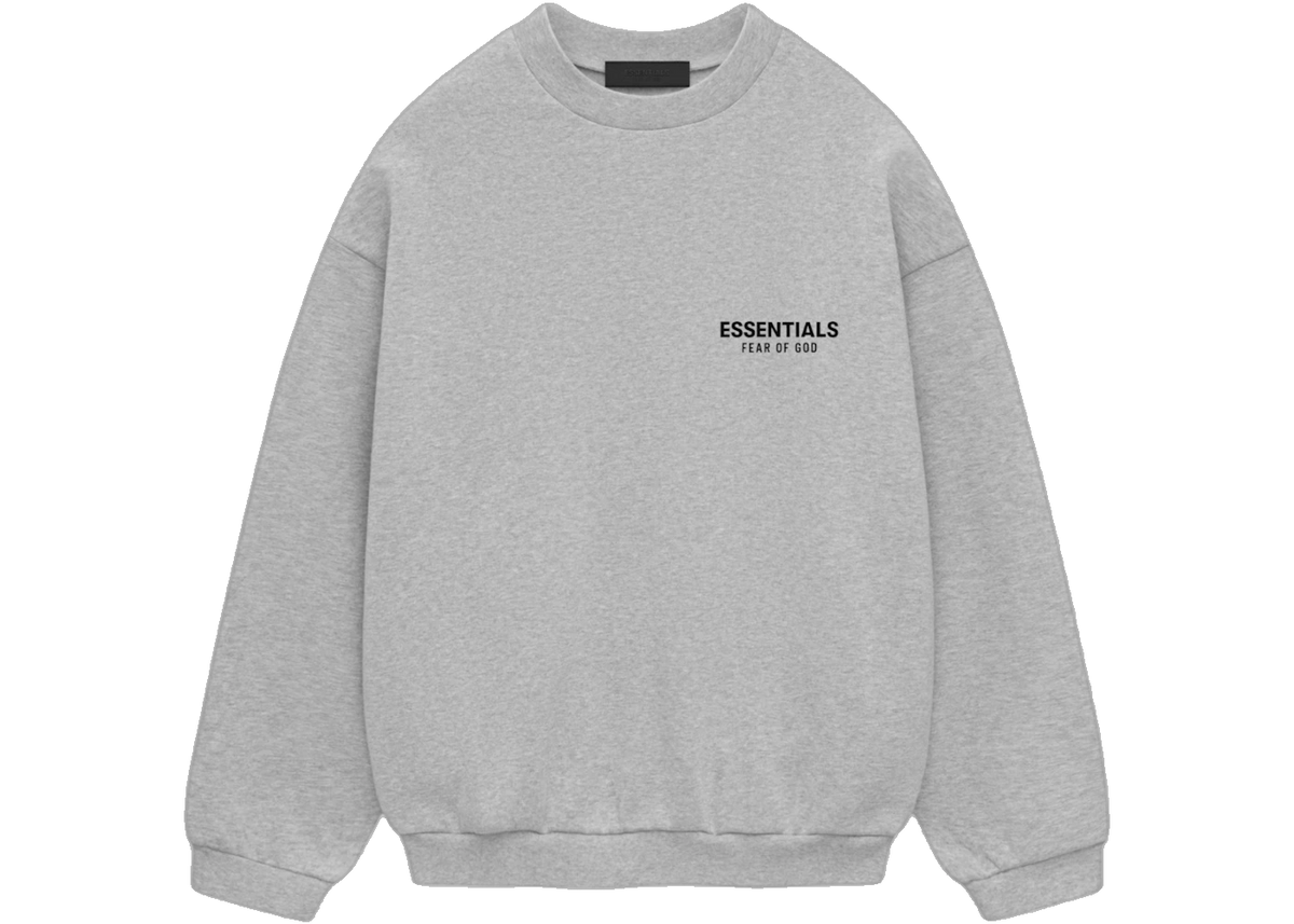 Fear of God Essentials Crewneck Light Heather Gray