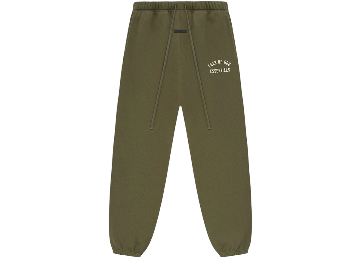 Fear of God Essentials Fleece Essential Sweatpant Military