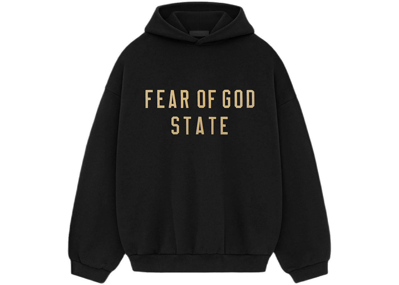 Fear of God Essentials Fleece Hoodie Black, Black (192BT246250F)