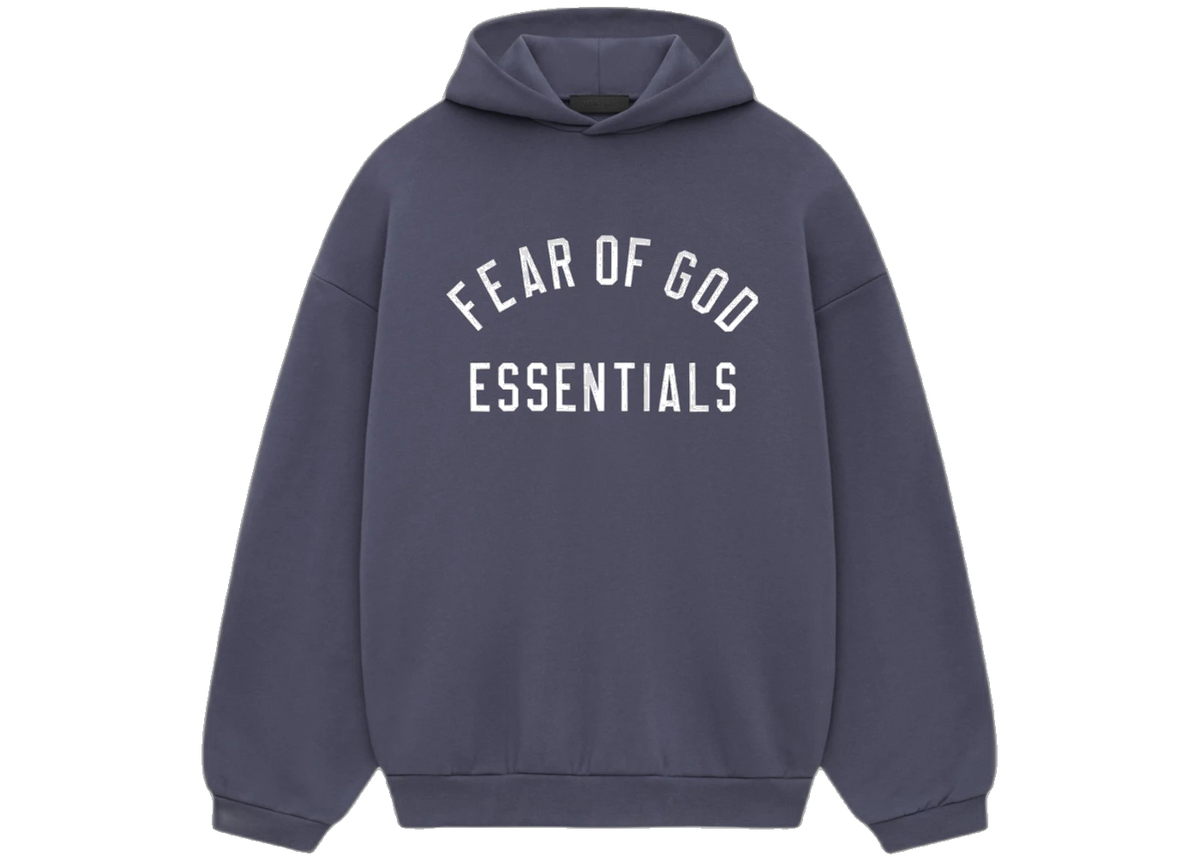 Fear of God Essentials Fleece Hoodie Marine