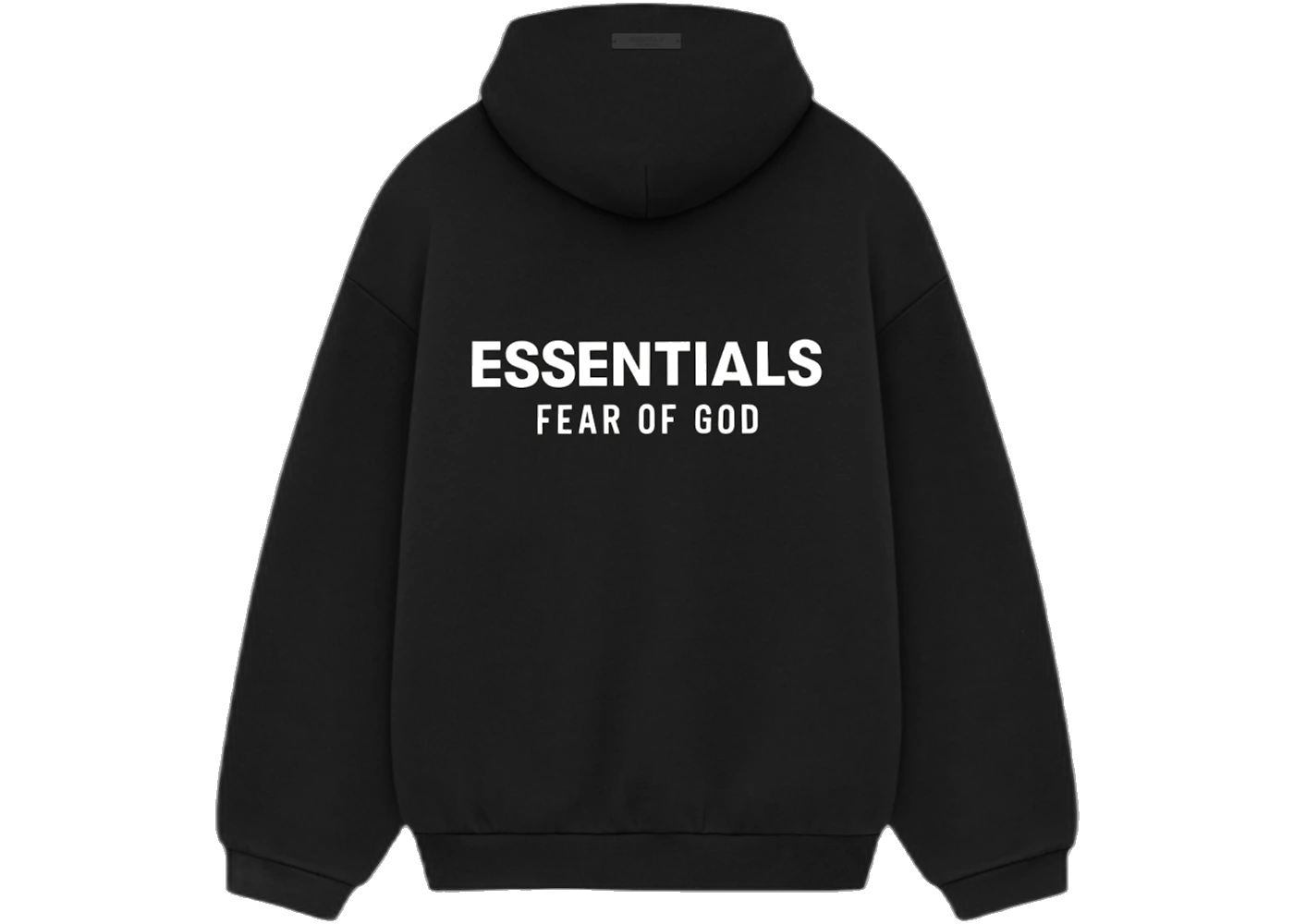 Fear of God Essentials Fleece Hoodie (FW24) Black, Black (192HO246250F)