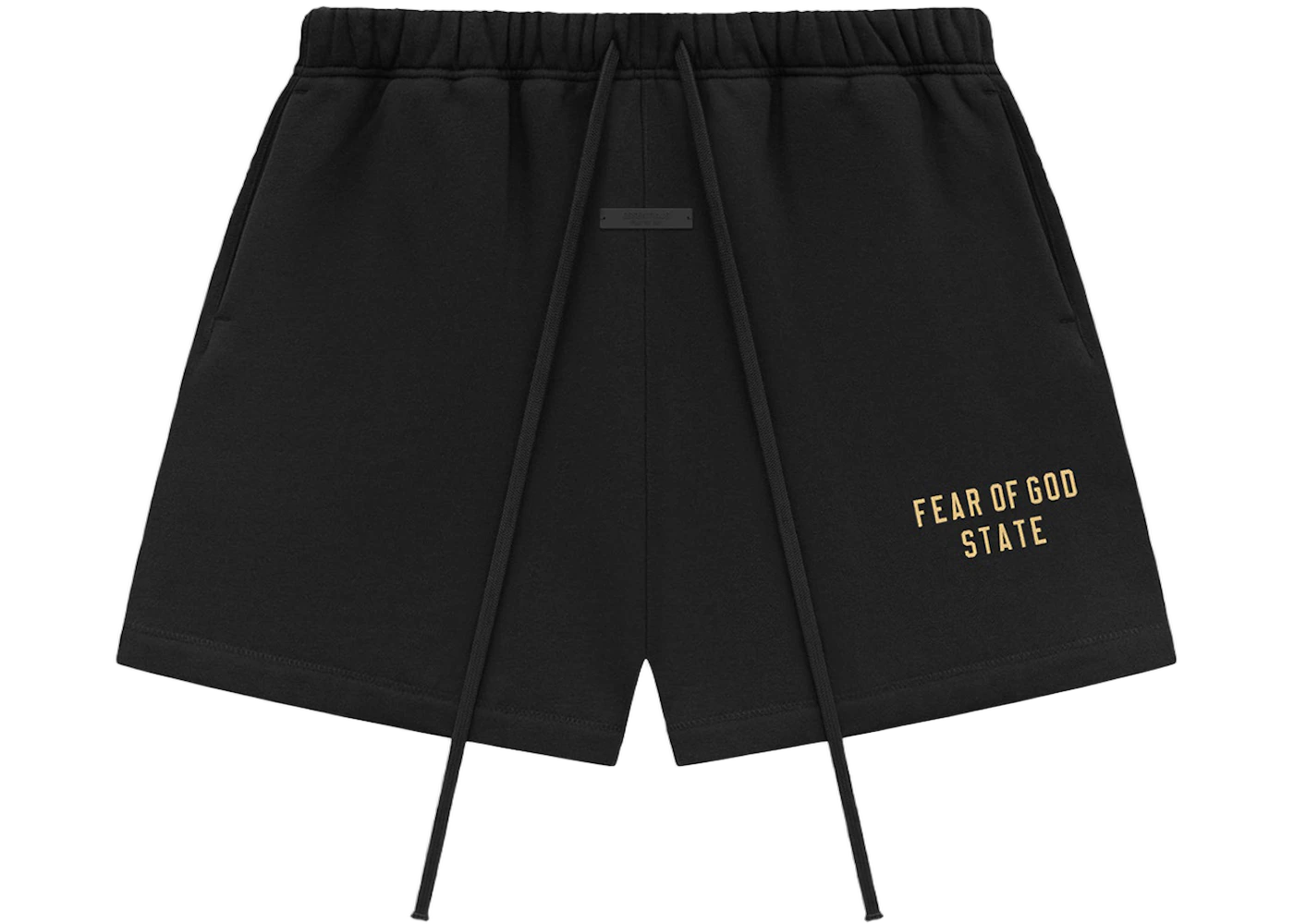 Fear of God Essentials Fleece Soccer Short Black, Black (160BT242000F)