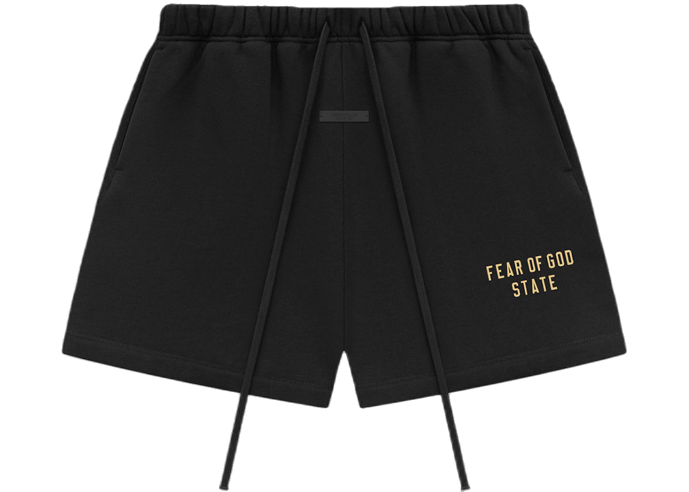 Fear of God Essentials Fleece Soccer Short Black, Black (160BT242000F)