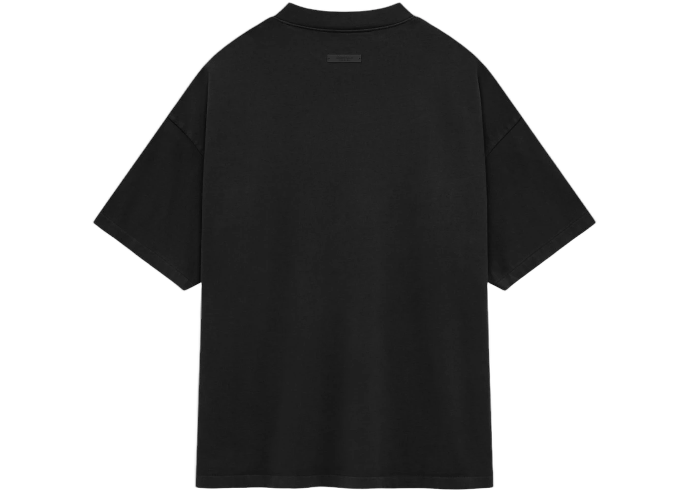 Fear of God Essentials Heavy Crewneck Tee Black - Sneak