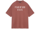 Fear of God Essentials Heavy Crewneck Tee Crimson