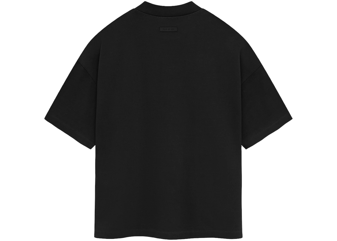 Fear of God Essentials Heavy Jersey Crewneck Tee Jet Black, Jet Black (fear-of-god-essentials-heavy-jersey-crewneck-tee-jet-black)