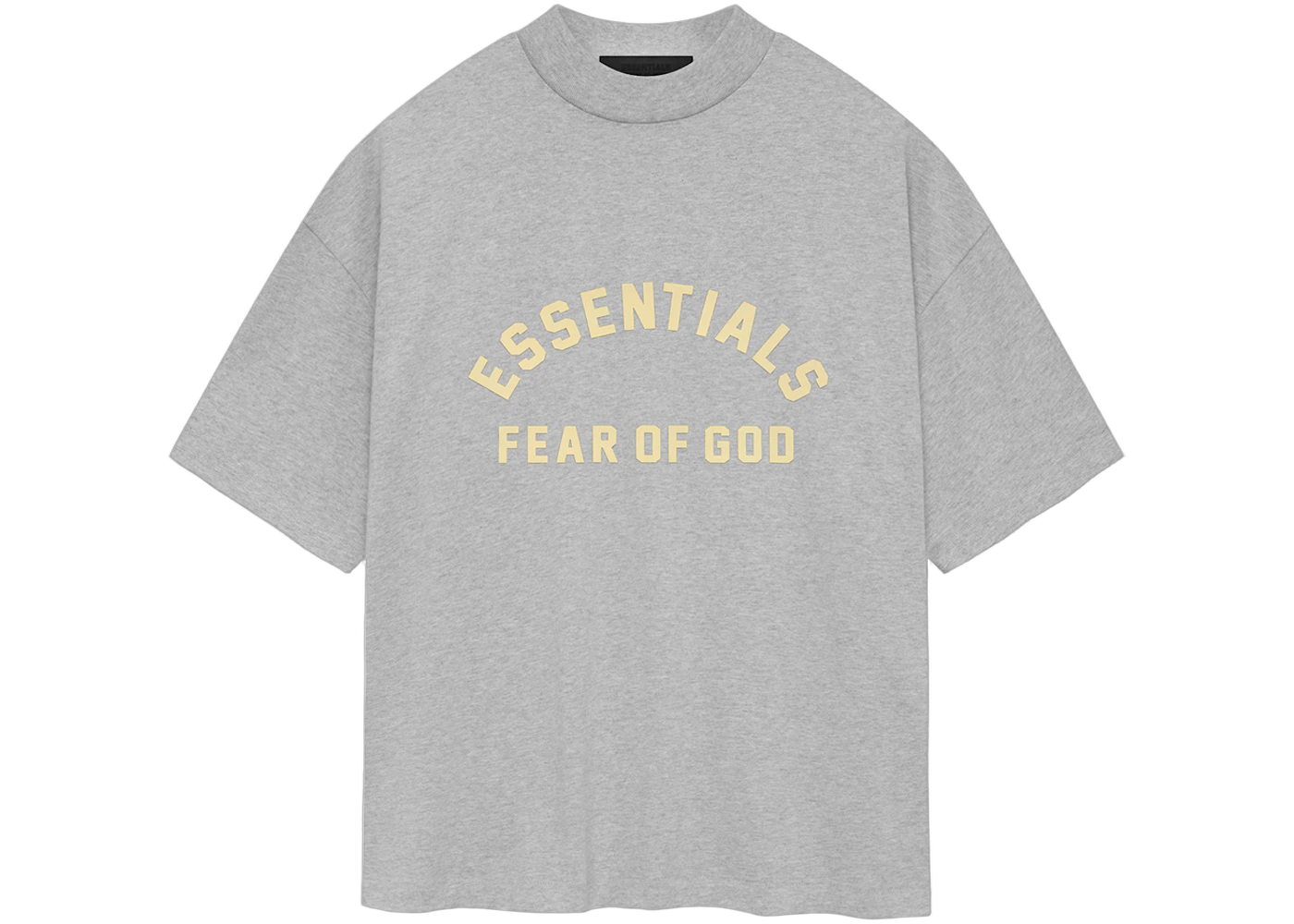Fear of God Essentials Heavy Jersey Crewneck Tee Light Heather Grey, Light Heather Grey (fear-of-god-essentials-heavy-jersey-crewneck-tee-light-heather-grey)