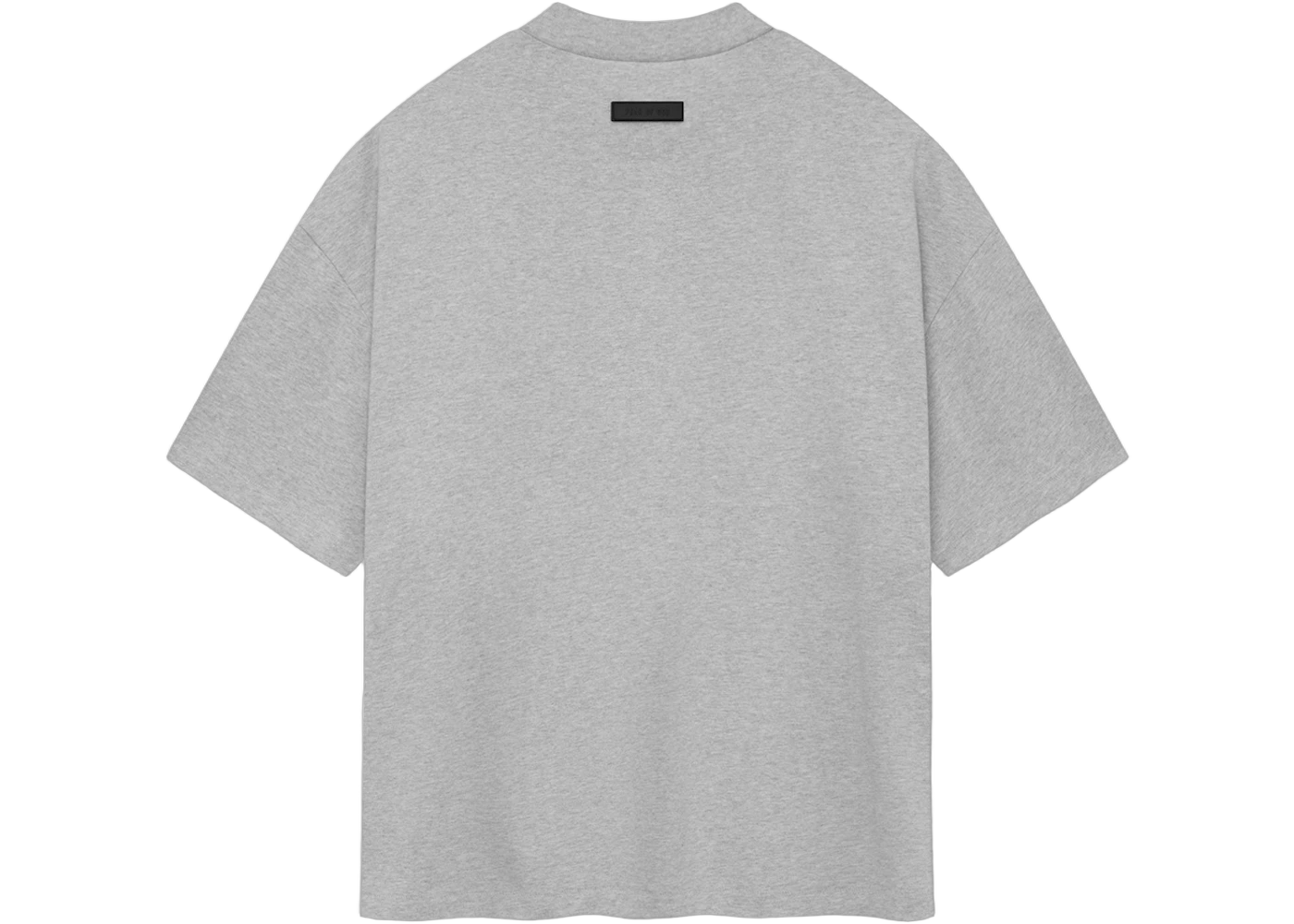 Fear of God Essentials Heavy Jersey Crewneck Tee Light Heather Grey, Light Heather Grey (fear-of-god-essentials-heavy-jersey-crewneck-tee-light-heather-grey)
